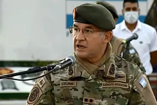 El general Agustín H. Cejas, jefe del Ejército dijo que el Estado tiene un "compromiso con cada hombre y mujer que ingresa en las Fuerzas Armadas"
