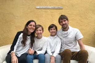 María Fernanda Lago y su marido tienen coronavirus. Toda la familia está en cuarentena desde hace una semana