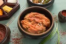 Kimchi de repollo asiático o bechu