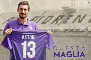 El homenaje de Fiorentina para su capitán, con la camiseta N° 13