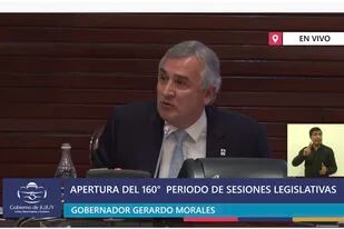 El gobernador de Jujuy, Gerardo Morales