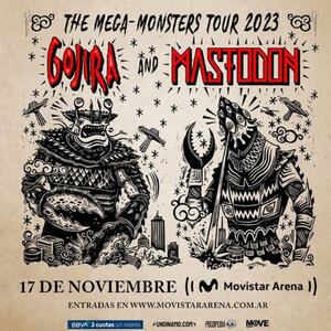 Gojira y Mastodon: The Mega-Monsters Tour 2023
