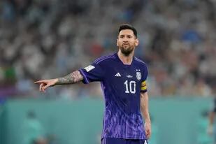 "Es por acá": Leo Messi parece señalar el camino de la Argentina en la Copa del Mundo de Qatar