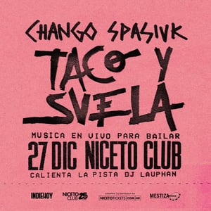 Chango Spasiuk: Taco y suela