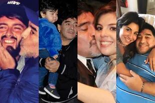 Gianinna, Dalma, Dieguito Fernando y Diego Jr. recordaron a Diego Maradona en el primer aniversario de su muerte