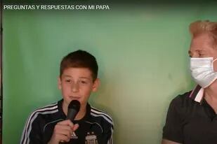 Martín Liberman fue el primer entrevistado de su hijo Blas en su flamante canal de YouTTube