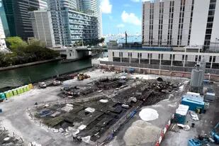 Desde que comenzaron las excavaciones salieron a la luz varios tesoros arqueológicos en Miami