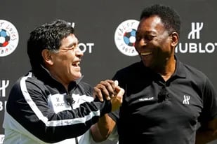 Maradona y Pelé, una relación de idas y vueltas