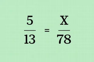 espejo inicial Fragua Acertijo matemático: ¿cuál es el valor de X en la proporción? - LA NACION