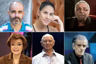 Eduardo Sacheri, Paloma Herrera, Lino Patalano, Canela, Mauricio Wainrot y Juan José Sebreli
