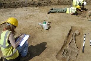 Los expertos hallaron cuerpos sin cabeza enterrados en un asentamiento romano