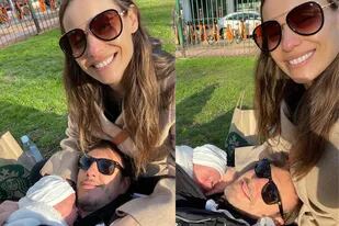 Pampita Ardohain y Roberto García Moritán salieron a dar un paseo junto a su hija Ana y disfrutaron de una tarde de sol