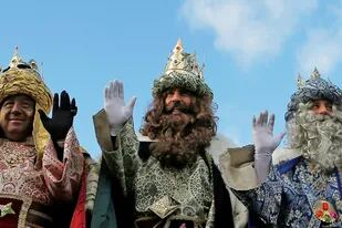 Según la tradición, los reyes magos eran tres: Baltasar, Melchor y Gaspar