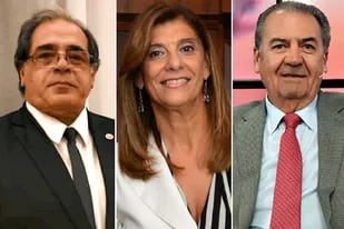 Los jueces entrerrianos Martín Carbonell, Claudia Mizawak y Daniel Carubia