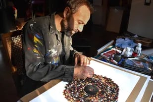 En construcción: Pablo Bernasconi proyecta una galería de arte propia en Bariloche
