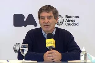 El ministro de Salud porteño, Fernán Quirós