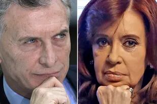 Mauricio Macri y Cristina Fernández