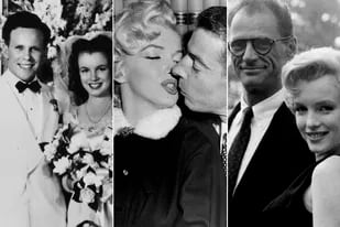 Los tres maridos de Marilyn Monroe: los hombres que conocieron a la mujer escondida detrás del mito