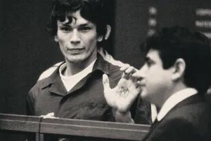 Richard Ramirez en el tribunal durante su juicio.