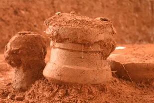 Se recuperaron unas 9 toneladas de vestigios (entre cerámica y líticos)
