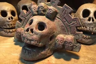 El silbato de la muerte de los antiguos aztecas producía un terrorífico ruido para desconcertar a sus rivales