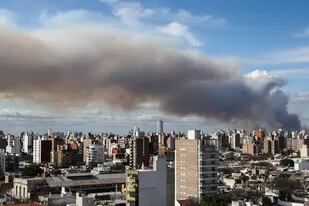 El humo invade a Rosario