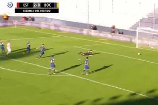 Estudiantes complicó a Boca con un ataque directo; así fue el 2-0 del juvenil Pellegrini