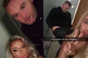 Wayne Rooney estuvo en el ojo de la tormenta luego de ser fotografiado en la habitación de un hotel con tres mujeres