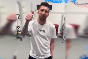 Las felicitaciones de Messi a Nadal en el video