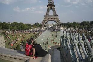 El termómetro escaló a cifras desconocidas en la capital francesa