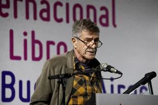 Guillermo Saccomanno, en la inauguración de la Feria del Libro