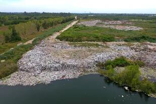 El basural de Luján recibe los residuos de todo el municipio
