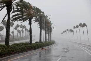 En Sarasota, al suroeste de Florida, el huracán provocó destrozos e inundaciones