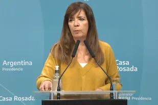 Gabriela Cerruti, vocera de la Presidencia de la Nación