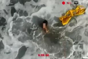 Un dron salvó a un niño de 14 años que estaba a punto de ahogarse en una playa en España.