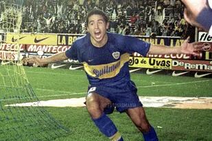 Con la camiseta de Boca, Riquelme jugó 20 partidos contra River: ganó nueve, empató siete y perdió cuatro