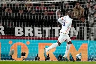 Romelo Lukaku festeja su gol ante Alemania