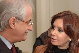 Cristina Kirchner y Jorge Taiana