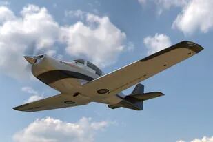 Así se verá el avión de entrenamiento IA-100, diseñado y fabricado en la Argentina, cuando esté listo
