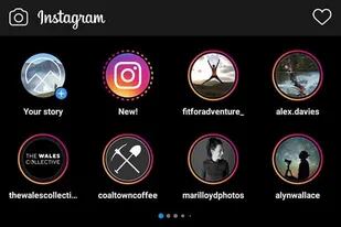 Instagram comenzó a testear en algunas cuentas la vista con una doble fila de Stories para darle más lugar a este tipo de publicaciones