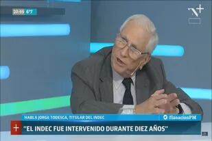 El titular del Indec, Jorge Todesca, habló mano a mano en PM, por LN+