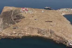 La Isla de la Serptiente, captura por los rusos.