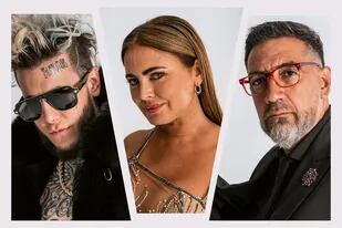 Alexander Caniggia, Silvina Luna y Pato Galván, tres de los participantes más reconocidos del reality que empieza el próximo lunes