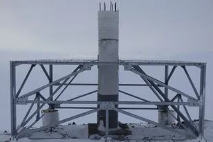 El telescopio estará ubicado en la base Belgrano II, a 1300 kilómetros del Polo Sur