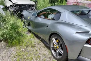 La policía de York está investigando el robo de un Ferrari CP 812 GT gris 2021