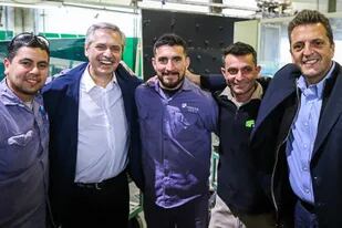 Fernández y Massa visitaron fábricas