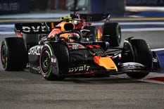 El gran Premio de Singapur: Checo Pérez domina, Leclerc lo persigue y Verstappen presiona desde el fondo