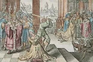La ejecución de Ana Bolena, acusada por Enrique VIII de adulterio y alta traición, fue realizada el 19 de mayo de 1536