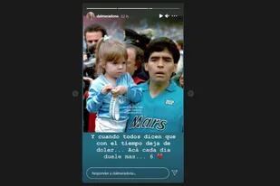 El emotivo mensaje de Dalma, a seis meses de la muerte de Diego Maradona