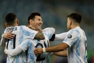 Argentina se quedó con el liderazgo del grupo A en el cierre de la primera ronda de la Copa América